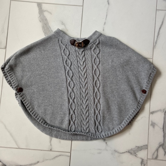 Hope and Henry Jackets & Coats Hope And Henry Girls Sweater Cape Poncho Poshmark